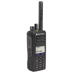 Motorola Mototrbo P8660i Left View